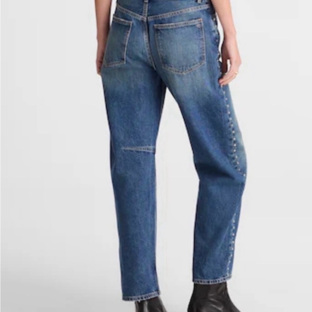 Madewell Darted Barrel leg jean. NWT - Picture 2 of 10